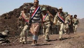  قوات الجيش الوطني تقتحم معسكر الحرس شرق مدينة حرض