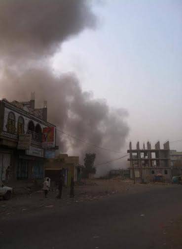 غارات للتحالف على مواقع حدودية للحوثيين وتدمير لآليات ومدرعات لقوات صالح بحرض الحدودية